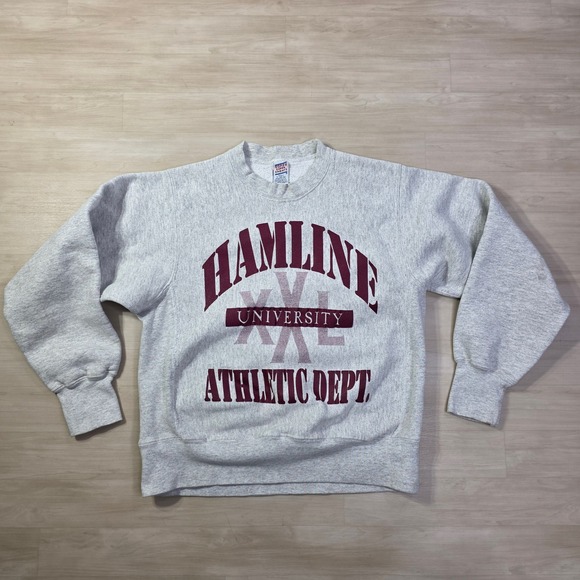 Soffe Other - Vintage Hamline University Athletic Dept‎ Sweatshirt Mens Size Medium Grey
